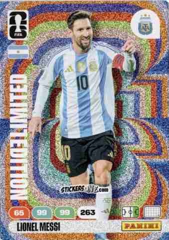 Sticker Lionel Messi - FIFA World Cup 2026. Adrenalyn XL
 n. L3 - Panini