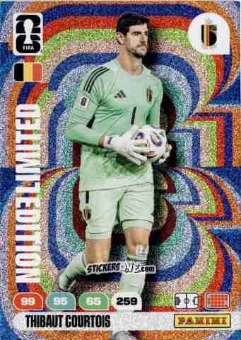 Figurina Thibaut Courtois - FIFA World Cup 2026. Adrenalyn XL
 n. L10 - Panini