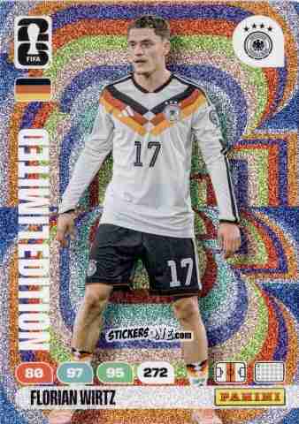 Figurina Florian Wirtz - FIFA World Cup 2026. Adrenalyn XL
 n. L20 - Panini