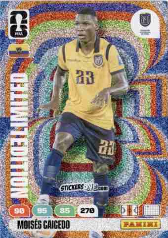 Cromo Moises Caicedo - FIFA World Cup 2026. Adrenalyn XL
 n. L26 - Panini