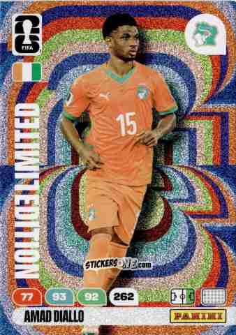 Cromo Amad Diallo - FIFA World Cup 2026. Adrenalyn XL
 n. L28 - Panini