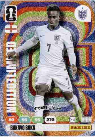 Sticker Bukayo Saka - FIFA World Cup 2026. Adrenalyn XL
 n. L30 - Panini