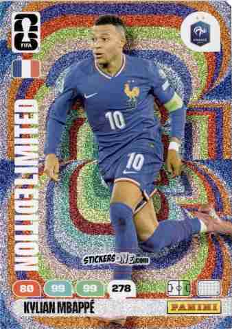 Figurina Kylian Mbappè - FIFA World Cup 2026. Adrenalyn XL
 n. L37 - Panini