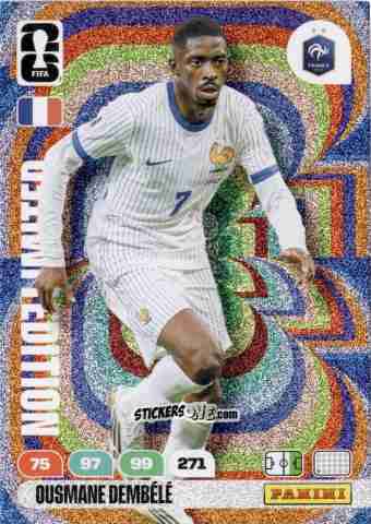Sticker Ousmane Dembele - FIFA World Cup 2026. Adrenalyn XL
 n. L40 - Panini