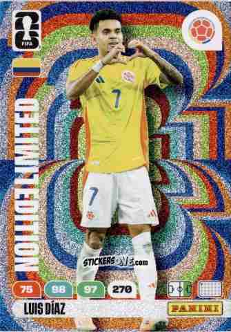 Cromo Luis Diaz - FIFA World Cup 2026. Adrenalyn XL
 n. L44 - Panini