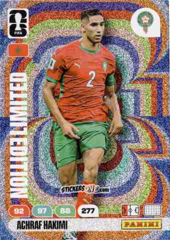 Cromo Achraf Hakimi - FIFA World Cup 2026. Adrenalyn XL
 n. L46 - Panini