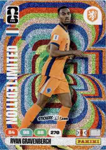 Sticker Ryan Gravenberch - FIFA World Cup 2026. Adrenalyn XL
 n. L53 - Panini