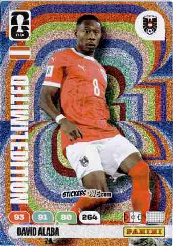 Cromo David Alaba - FIFA World Cup 2026. Adrenalyn XL
 n. L61 - Panini