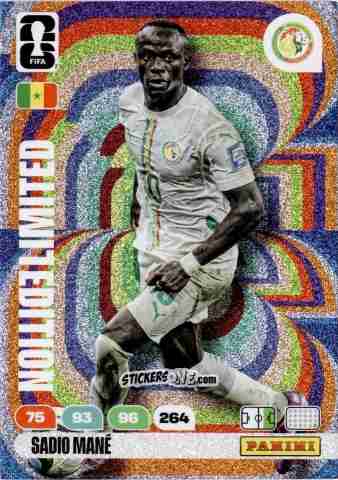 Figurina Sadio Manè - FIFA World Cup 2026. Adrenalyn XL
 n. L69 - Panini