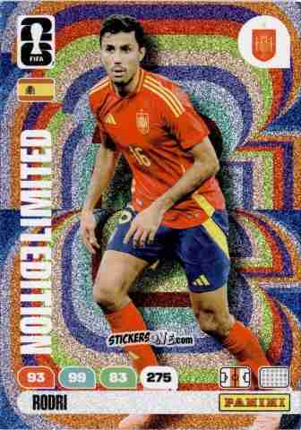 Cromo Rodri - FIFA World Cup 2026. Adrenalyn XL
 n. L75 - Panini