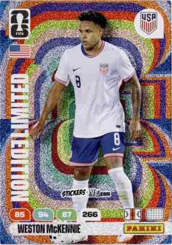 Sticker Weston Mckennie - FIFA World Cup 2026. Adrenalyn XL
 n. L79 - Panini