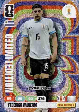 Cromo Federico Valverde - FIFA World Cup 2026. Adrenalyn XL
 n. L81 - Panini