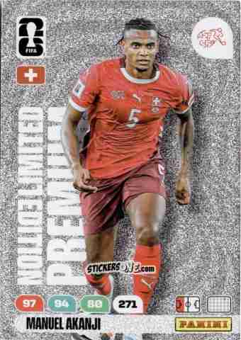 Cromo Manuel Akanji - FIFA World Cup 2026. Adrenalyn XL
 n. PL10 - Panini