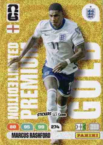 Sticker Marcus Rashford - FIFA World Cup 2026. Adrenalyn XL
 n. PLG3 - Panini