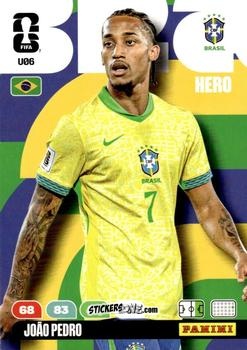 Figurina João Pedro - FIFA World Cup 2026. Adrenalyn XL
 n. U6 - Panini