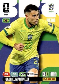 Figurina Gabriel Martinelli - FIFA World Cup 2026. Adrenalyn XL
 n. U7 - Panini