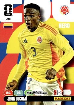 Cromo Jhon Lucumí - FIFA World Cup 2026. Adrenalyn XL
 n. U8 - Panini