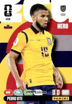 Sticker Pedro Vite - FIFA World Cup 2026. Adrenalyn XL
 n. U10 - Panini
