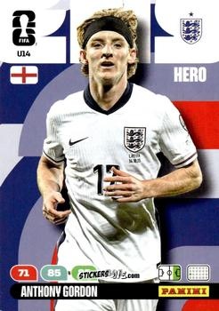 Cromo Anthony Gordon - FIFA World Cup 2026. Adrenalyn XL
 n. U14 - Panini