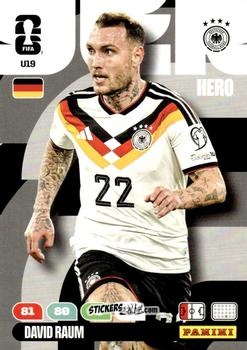 Sticker David Raum - FIFA World Cup 2026. Adrenalyn XL
 n. U19 - Panini