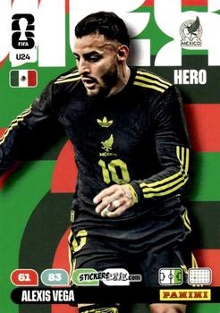 Figurina Alexis Vega - FIFA World Cup 2026. Adrenalyn XL
 n. U24 - Panini