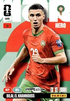 Figurina Bilal El Khannouss - FIFA World Cup 2026. Adrenalyn XL
 n. U26 - Panini