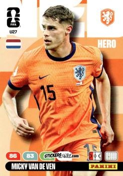 Figurina Micky Van De Ven - FIFA World Cup 2026. Adrenalyn XL
 n. U27 - Panini