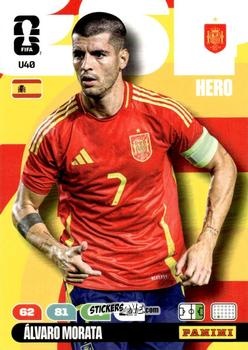 Sticker Álvaro Morata - FIFA World Cup 2026. Adrenalyn XL
 n. U40 - Panini