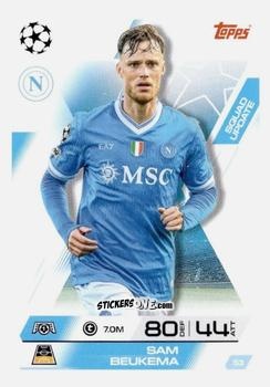 Cromo Sam Beukema - UEFA Champions League & Europa League 2025-2026. Match Attax Extra
 n. 53 - Topps