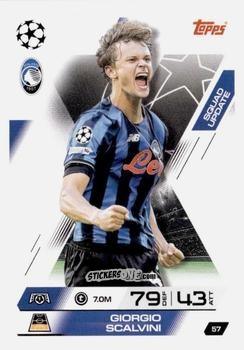 Figurina Giorgio Scalvini - UEFA Champions League & Europa League 2025-2026. Match Attax Extra
 n. 57 - Topps