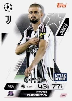 Sticker Edon Zhegrova - UEFA Champions League & Europa League 2025-2026. Match Attax Extra
 n. 60 - Topps