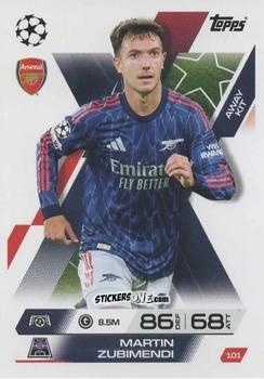 Cromo Martin Zubimendi - UEFA Champions League & Europa League 2025-2026. Match Attax Extra
 n. 101 - Topps