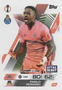 Figurina Pablo Rosario - UEFA Champions League & Europa League 2025-2026. Match Attax Extra
 n. 125 - Topps
