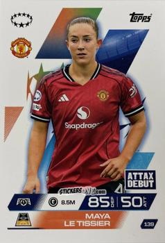 Figurina Maya Le Tissier - UEFA Champions League & Europa League 2025-2026. Match Attax Extra
 n. 139 - Topps