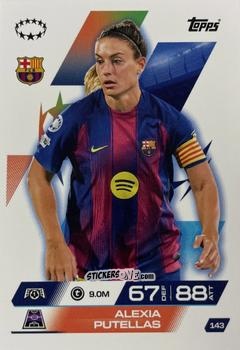 Figurina Alexia Putellas - UEFA Champions League & Europa League 2025-2026. Match Attax Extra
 n. 143 - Topps