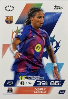 Cromo Vicky Lopez - UEFA Champions League & Europa League 2025-2026. Match Attax Extra
 n. 146 - Topps
