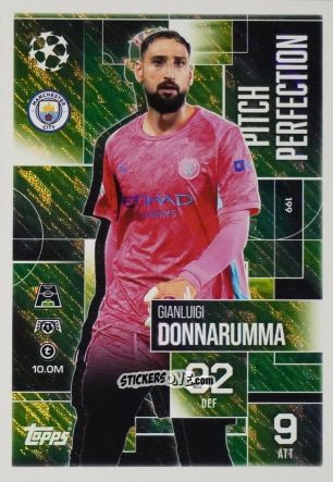 Cromo Gianluigi Donnarumma - UEFA Champions League & Europa League 2025-2026. Match Attax Extra
 n. 199 - Topps