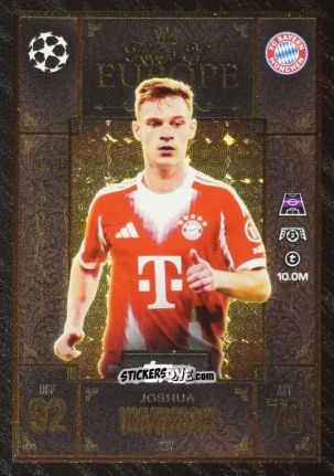 Cromo Joshua Kimmich - UEFA Champions League & Europa League 2025-2026. Match Attax Extra
 n. 239 - Topps