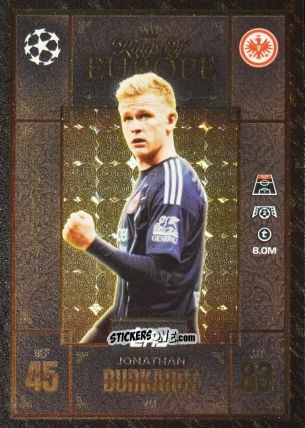 Figurina Jonathan Burkardt - UEFA Champions League & Europa League 2025-2026. Match Attax Extra
 n. 241 - Topps