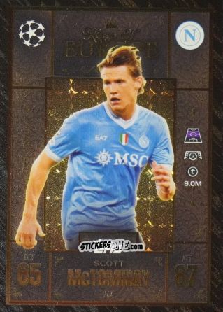 Cromo Scott McTominay - UEFA Champions League & Europa League 2025-2026. Match Attax Extra
 n. 244 - Topps