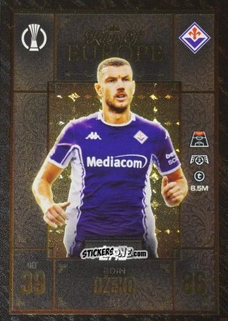 Sticker Edin Dzeko - UEFA Champions League & Europa League 2025-2026. Match Attax Extra
 n. 248 - Topps