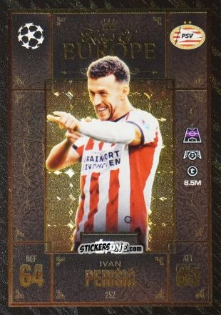 Sticker Ivan Perisic - UEFA Champions League & Europa League 2025-2026. Match Attax Extra
 n. 252 - Topps