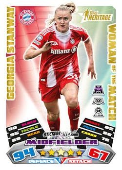 Figurina Georgia Stanway - UEFA Champions League & Europa League 2025-2026. Match Attax Extra
 n. 277 - Topps