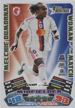 Cromo Melchie Dumornay - UEFA Champions League & Europa League 2025-2026. Match Attax Extra
 n. 278 - Topps