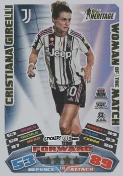 Cromo Cristiana Girelli - UEFA Champions League & Europa League 2025-2026. Match Attax Extra
 n. 279 - Topps