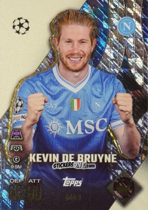 Figurina Kevin De Bruyne - UEFA Champions League & Europa League 2025-2026. Match Attax Extra
 n. BAB3 - Topps