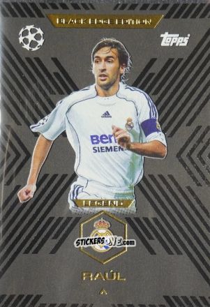 Cromo Raul Gonzalez - UEFA Champions League & Europa League 2025-2026. Match Attax Extra
 n. BE6 - Topps