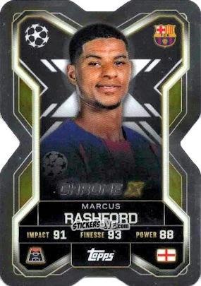 Sticker Marcus Rashford - UEFA Champions League & Europa League 2025-2026. Match Attax Extra
 n. CX4 - Topps