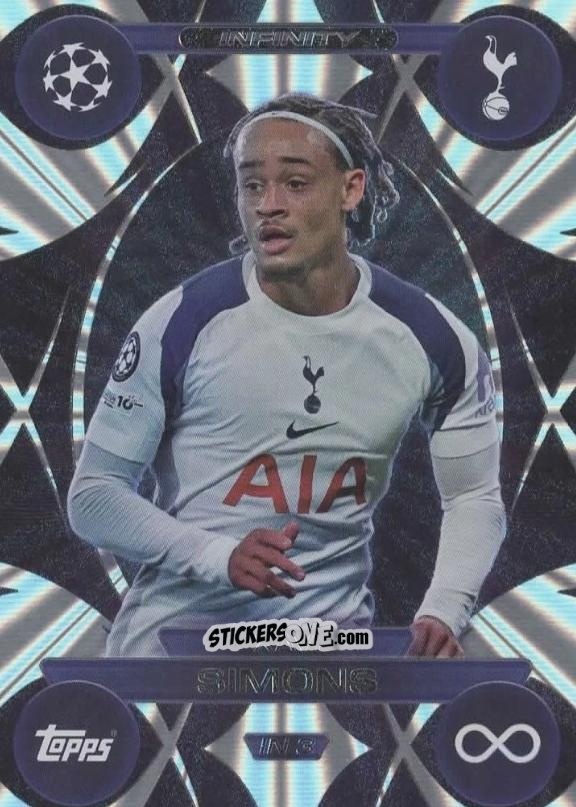 Cromo Xavi Simons - UEFA Champions League & Europa League 2025-2026. Match Attax Extra
 n. IN3 - Topps