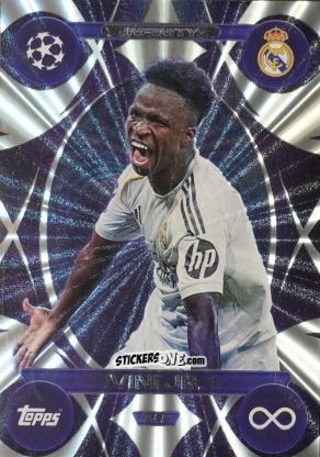 Cromo Vini Jr. - UEFA Champions League & Europa League 2025-2026. Match Attax Extra
 n. IN5 - Topps